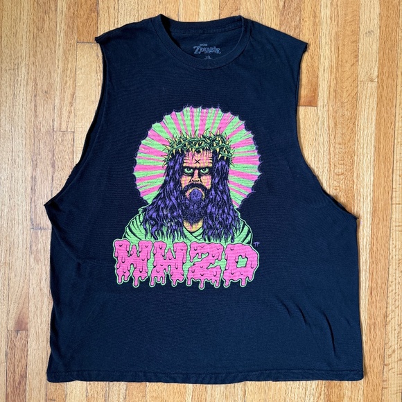 Rob Zombie "What Would Zombie Do" tank top - Picture 1 of 4